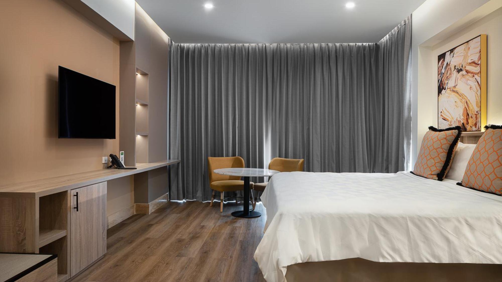 Holiday Inn Santo Domingo By Ihg Ngoại thất bức ảnh A room at the hotel
